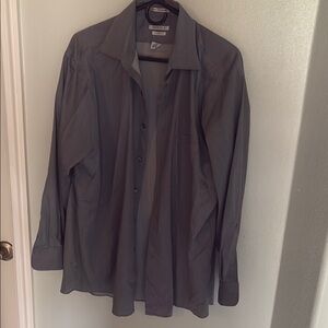 Van Heusen Men's Gray Dress Shirt